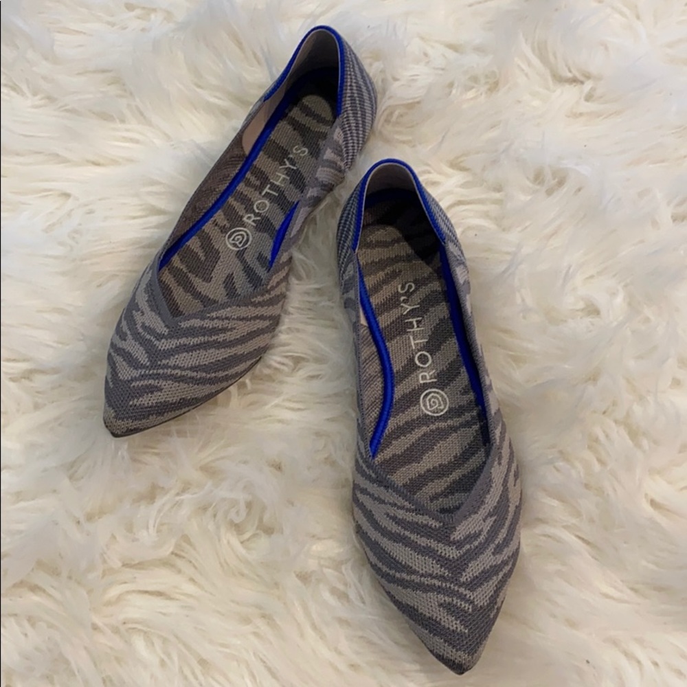 NWOT Rothy’s The Point Flat